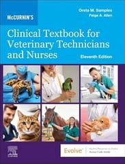 McCurnin's Clinical Textbook for Veterinary Technicians and Nurses 11th Edition 2026 By by Oreta M. Samples