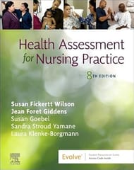 Health Assessment For Nursing Practice With Access Code 8th Edition 2026 By Wilson S F