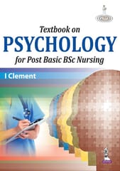 Textbook On Psychology For Post Basic Bsc Nursing 1st Reprint Edition 2025 By I Clement