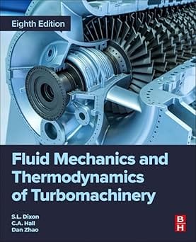 Fluid Mechanics And Thermodynamics Of Turbomachinery 8th Edition 2025 By Zhao D