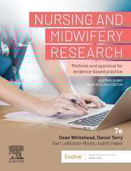 Nursing And Midwifery Research Anz Methods And Appraisal For Evidence Based Practice With Access Code 7th Edition 2025 By Whitehead D