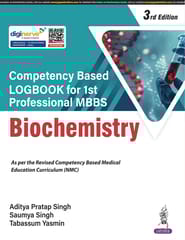 Competency Based Logbook For 1St Professional Mbbs Biochemistry 3rd Edition 2026 By Aditya Pratap Singh