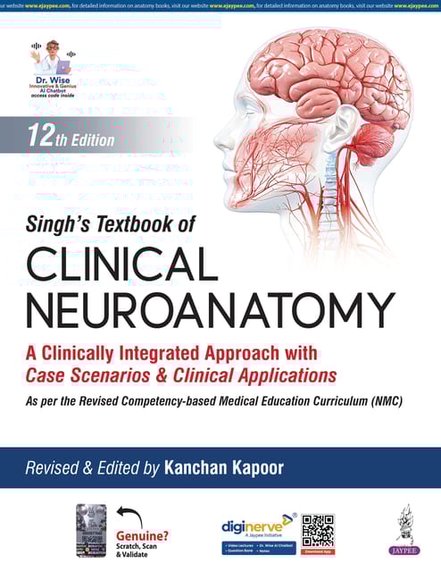 Singh'S Textbook Of Clinical Neuroanatomy 12th Edition 2026 By Kanchan Kapoor