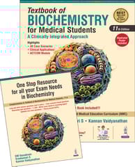 Textbook Of Biochemistry For Medical Students (Complimentary Book Included+Illustrated Poster) 11th Edition 2026 By Dm Vasudevan