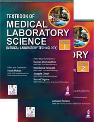 Textbook Of Medical Laboratory Science (Medical Laboratory Technology) (2Vols) 1st Edition 2025 By Harsh Mohan