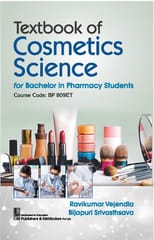 Textbook of Cosmetics Science for Bachelor in Pharmacy Students Course Code BP 809ET 2026 2026 By Ravikumar Vejendla