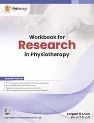 Workbook for Research in Physiotherapy 1st Edition 2026 By Tarpan H Shah & Hiral T Shah