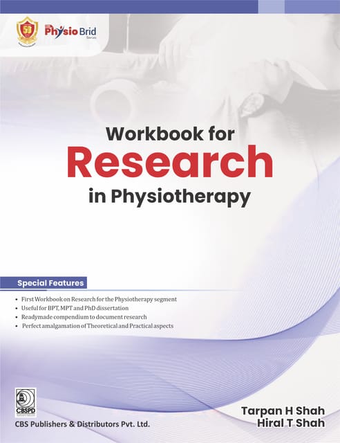 Workbook for Research in Physiotherapy 1st Edition 2026 By Tarpan H Shah & Hiral T Shah