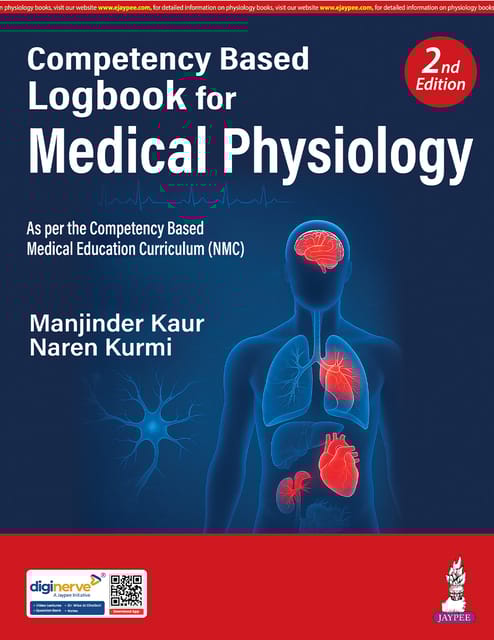 Competency Based Logbook For Medical Physiology 2nd Edition 2026 By Manjinder Kaur