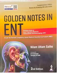 Golden Notes In ENT 2nd Edition 2026 By Nilam Uttam Sathe