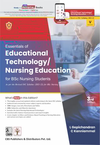 Essentials of Educational Technology/ Nursing Education for BSc Nursing Students 3rd Edition 2026 By  Gopichandran & C Kanniammal