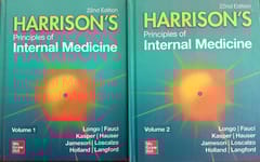 Harrison's Principles of Internal Medicine 22nd Edition 2025 (Volume 1 & 2) by Jameson