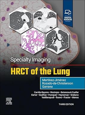 Specialty Imaging: HRCT of the Lung 3rd Edition 2025 By Mart�nez-Jim�nez