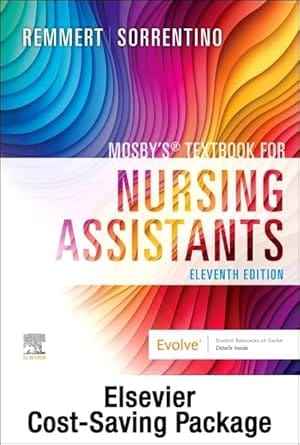 Mosby's Textbook for Nursing Assistants - Textbook and Workbook Package 11th Edition 2024 By Remmert