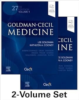 Goldman-Cecil Medicine, 2-Volume Set 27th Edition 2023 By Goldman