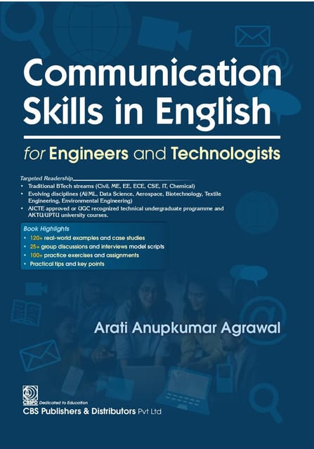 Communication Skills in English for Engineers and Technologists 1st Edition 2026 By Arati Anupkumar Agrawal