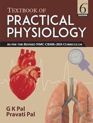 Textbook of Practical Physiology 6th Edition 2025 By G K Pal & Parvati Pal