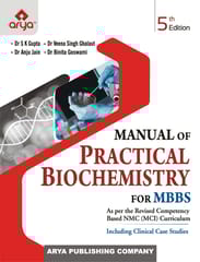 Manual Of Practical Biochemistry For MBBS 5th Edition 2023 by Dr S K Gupta