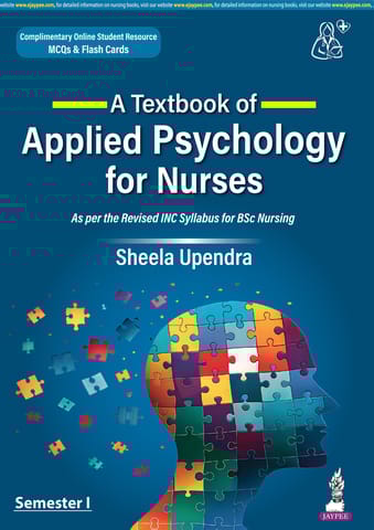 A Textbook Of Applied Psychology For Nurses 1st Edition 2026 By Sheela Upendra