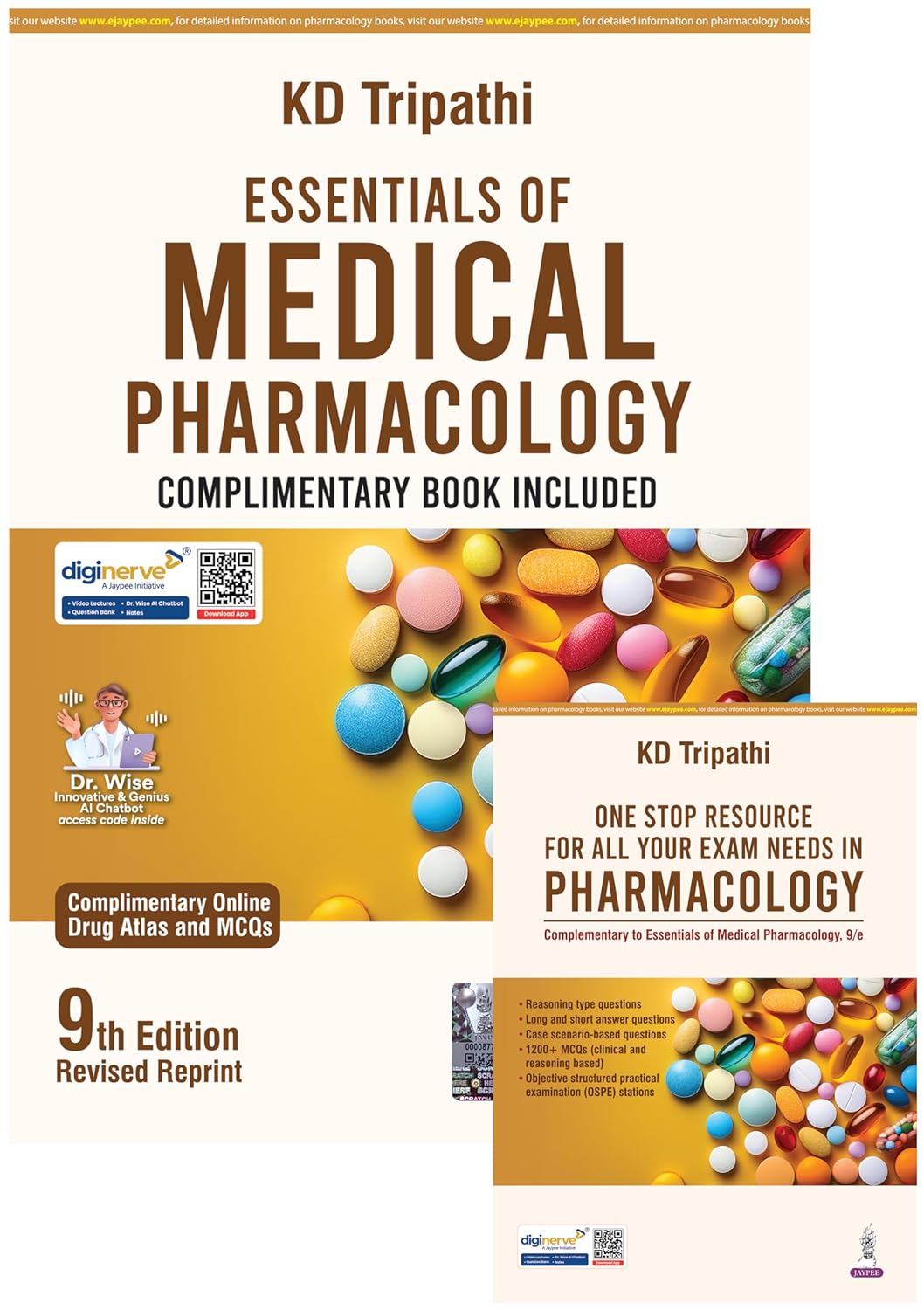 Essentials Of Medical Pharmacology 9th Edition 2024 By KD Tripathi