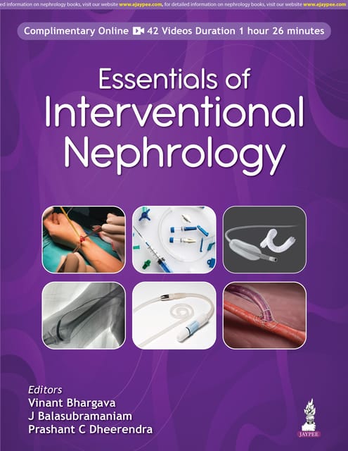 Essentials Of Interventional Nephrology 1st Edition 2026 By Vinant Bhargava
