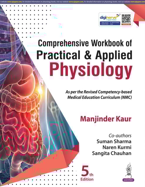Comprehensive Workbook Of Practical & Applied Physiology 5th Edition 2026 By Manjinder Kaur