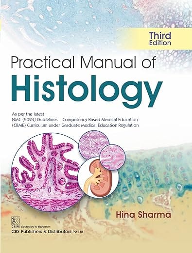 Practical Manual Of Histology 3rd Edition 2026 By Hina Sharma