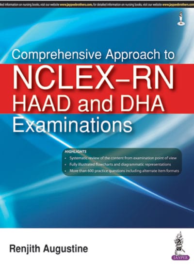 Comprehensive Approach To Nclex-Rn Haad And Dha Examinations 1st Reprint Edition 2025 By Augustine Renjith