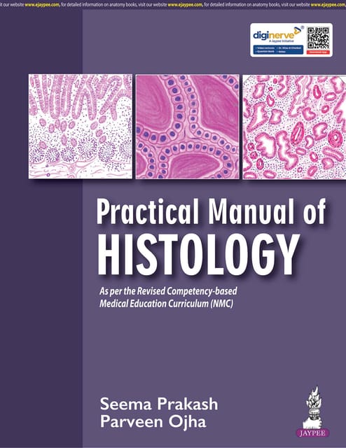 Practical Manual Of Histology 1st Edition  2026 By Seema Prakash
