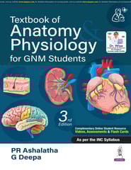 Textbook Of Anatomy Physiology For Gnm Students 3rd Edition 2026 By Pr Ashalatha