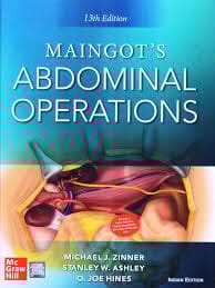 Maingot's Abdominal Operations (Indian Edition) 13th Edition  2025 By Zinner