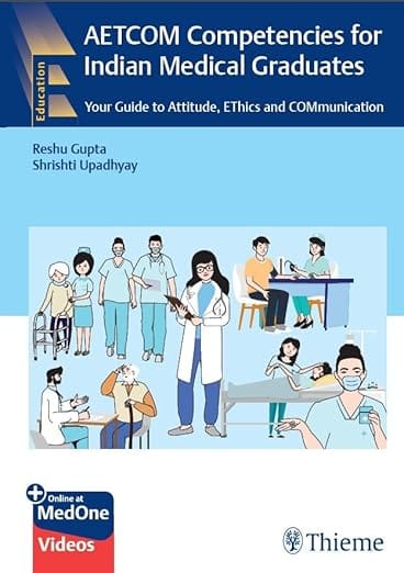 AETCOM Competencies for Indian Medical Graduates 1st Edition  2025 By Gupta