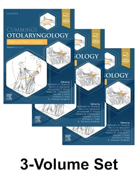Cummings Otolaryngology (3 VOL) 8th Edition  2025 By Francis