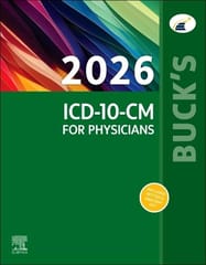 Buck's 2026 ICD-10-CM for Physicians 1st Edition  2025 By Koesterman