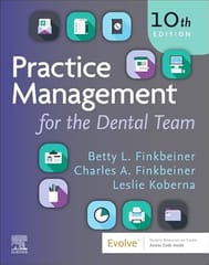 Practice Management for the Dental Team 10th Edition  2025 By Finkbeiner