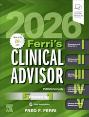 Ferri's Clinical Advisor 2026: 5 Books in 11th Edition  2025 By Ferri