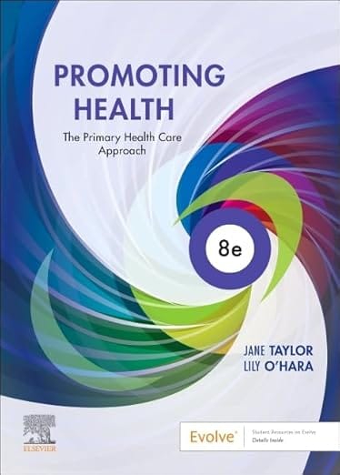 Promoting Health 8th Edition  2025 By Taylor
