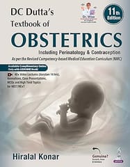 DC Dutta's Textbook of Obstetrics 11th Edition 2026 by Hiralal Konar