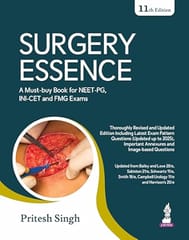 Surgery Essence 11th Edition 2026 by Pritesh Singh