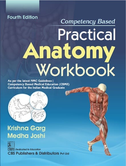 Competency Based Practical Anatomy Workbook 4th Edition 2026 By Krishna Garg