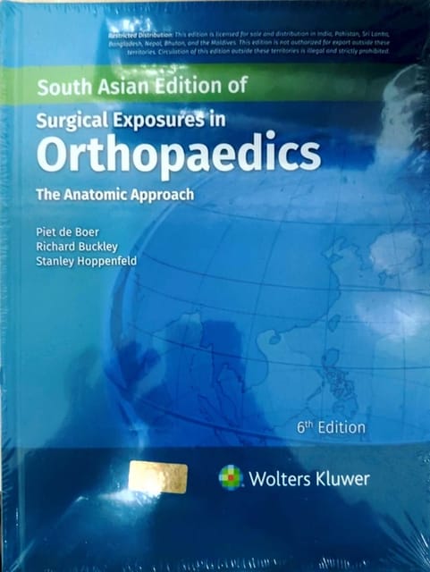 Surgical Exposures in Orthopaedics: The Anatomic Approach 6th South Asian Edition 2026 By Stanley Hoppenfeld M?