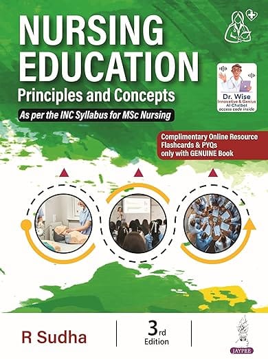 Nursing Education Principles And Concepts 3rd Edition 2026 By R Sudha
