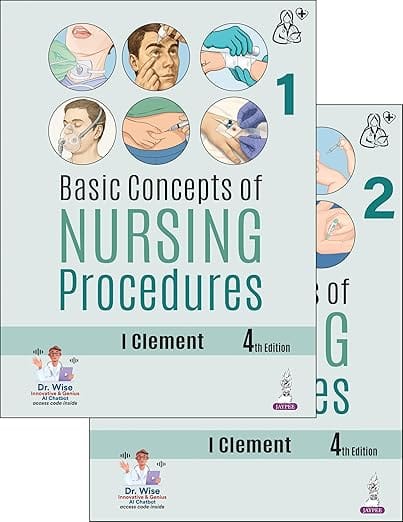 Basic Concepts of Nursing Procedures (2Vols) 4th Edition 2026 By I Clement