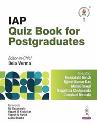 Iap Quiz Book For Postgraduates 1st Edition 2026 By Bela Verma