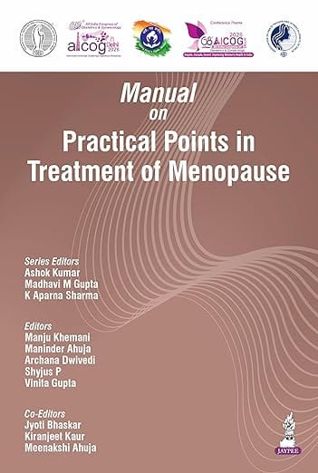 Aicog Manual On Practical Points In Treatment of Menopause 2026 1st Edition 2026 By Ashok Kumar