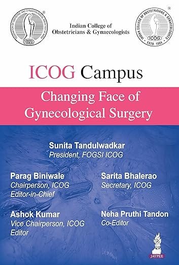 Icog Campus Changing Face of Gynecological Surgery 1st Edition 2026 By Parag Biniwale