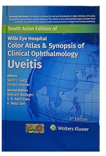 Wills Eye Hospital Color Atlas And Synopsis of Clinical Ophthalmology Uveitis 3rd Edition South Asia Edition 2026 By Garg S J