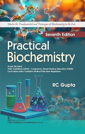 Practical Biochemistry 7th Edition 2026 By R C Gupta