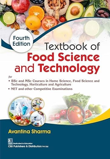 Textbook of Food Science And Technology 4th Edition 2026 By Avantina Sharma