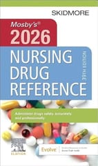 Mosbys 2026 Nursing Drug Reference With Access Code 39th Edition 2026 By Skidmore R L